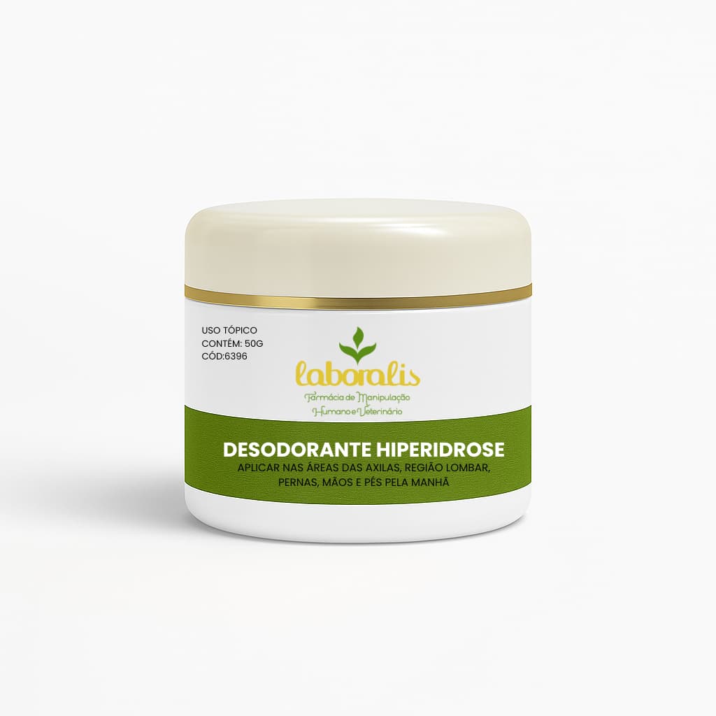 Antitranspirante Toque Seco Transpiração Excessiva 50g