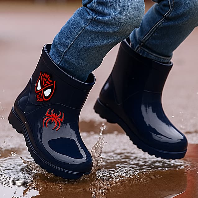 Bota Galocha Infantil Menino Criança Leve e Confortável