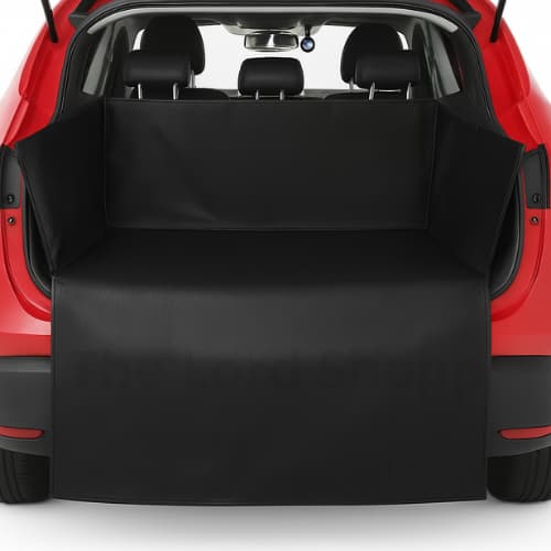 Capa Porta Malas Couro Viagem Pet Bagagem Proteção Impermeável Limpeza Fácil Evita Sujeira Animais