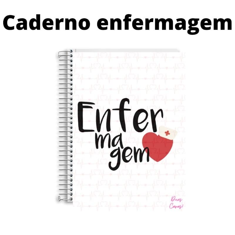 Adesivo para capa de Caderno profissões Enfermagem Fisioterapia Nutrição Pedagogia Rh ADM Odonto Psicologia