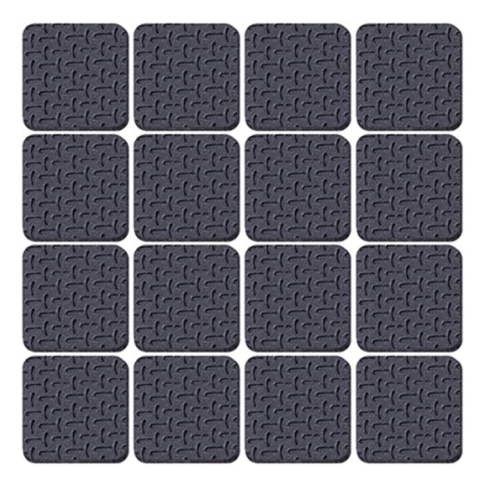 Kit 16/32/48 Protetor Adesivo Antiderrapante para Móveis com 16 Unidades EVA Apoio para suportes