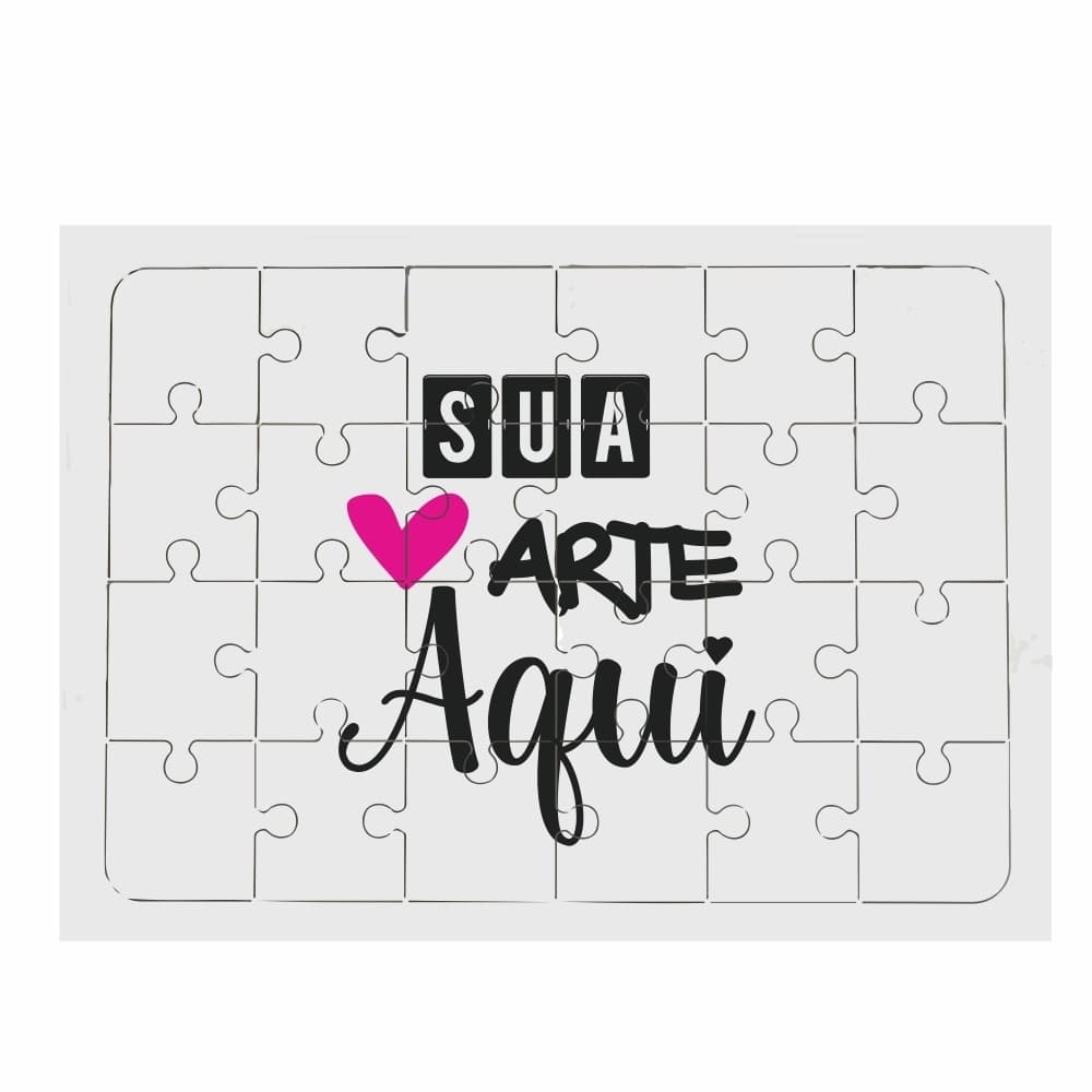 QUEBRA-CABEÇA DE MDF PERSONALIZADO COM SUA ARTE – UM PRESENTE INESQUECÍVEL!