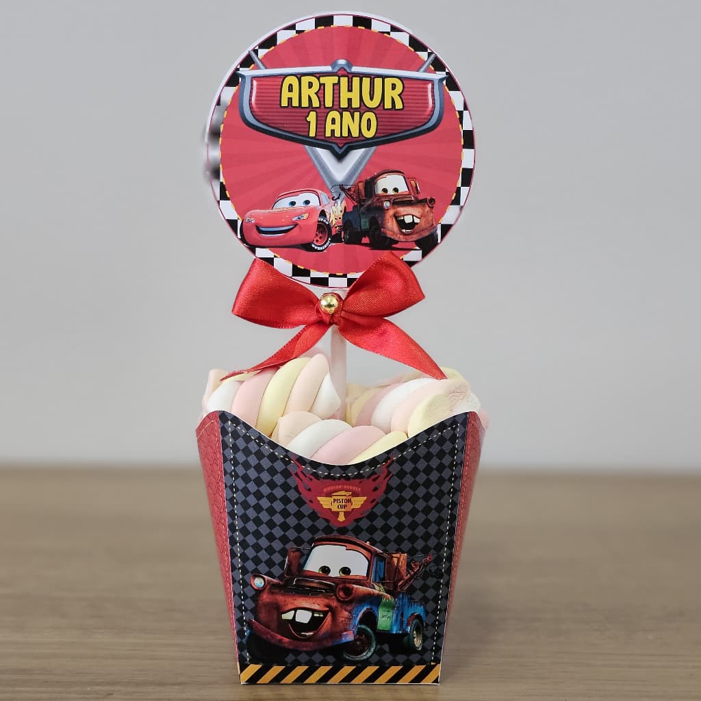 20 UNIDADES CACHEPO / CENTRO DE MESA CARROS Enfeite Festa Aniversário Chá Revelação