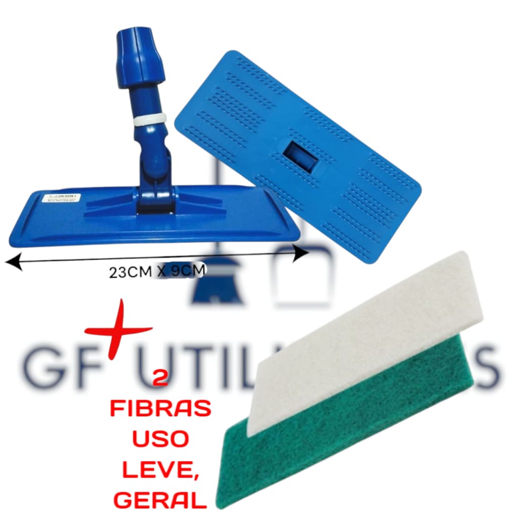 KIT SUPORTE LIMPA TUDO GARRA + 2 FIBRAS