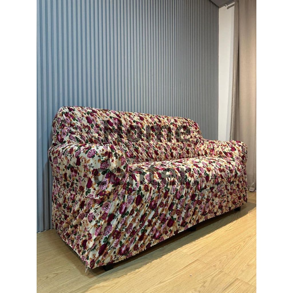 Capa de Sofá King Estampada com 58 Elástico 2 e 3 Lugares GG