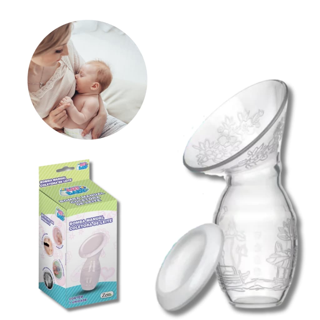 Copo Extrator Coletor De Leite Materno Silicone Atoxico Bpa Free Manual