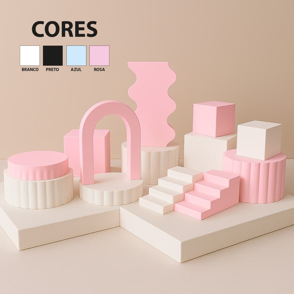 Props para Fotografia cubos para fotos Cenário para fotos pros para cenário de fotos PROPS PLÁSTICO