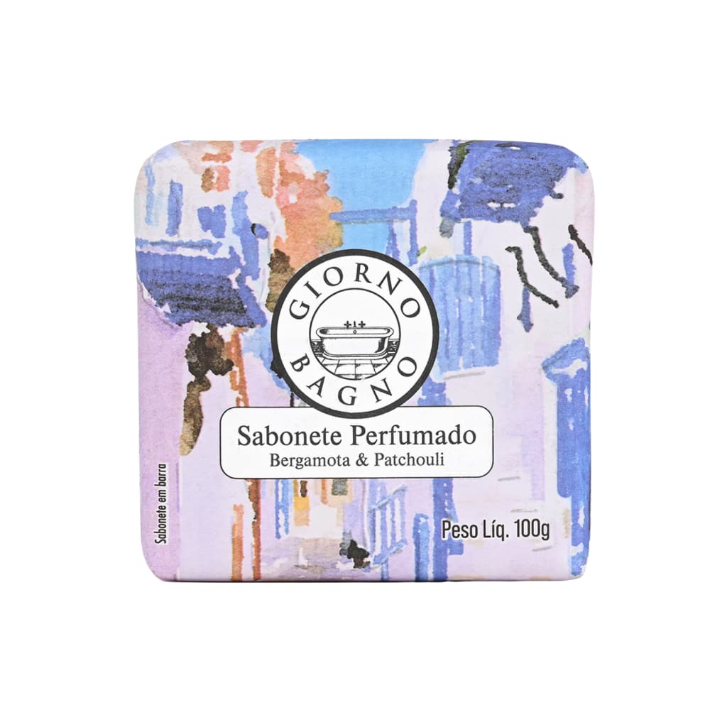 SABONETE GIORNO BAGNO BERGAMOTA E PATCHOULI - 100Gr