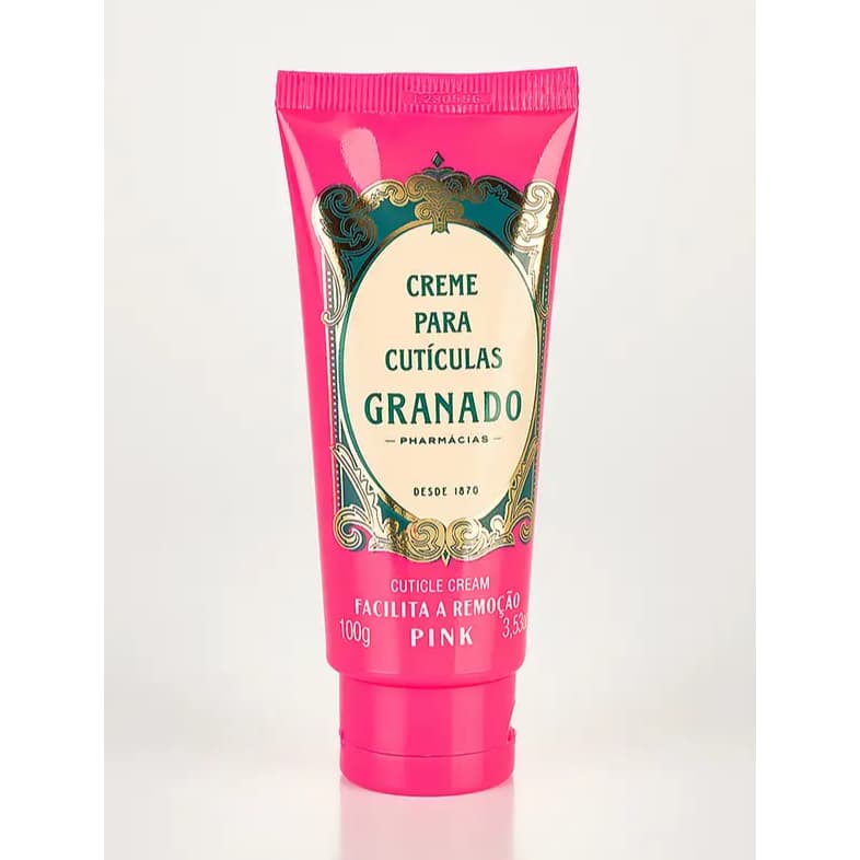 Creme para Cutículas Granado Pink 100g – Hidratação Profunda, Maciez e Redução de Cutículas