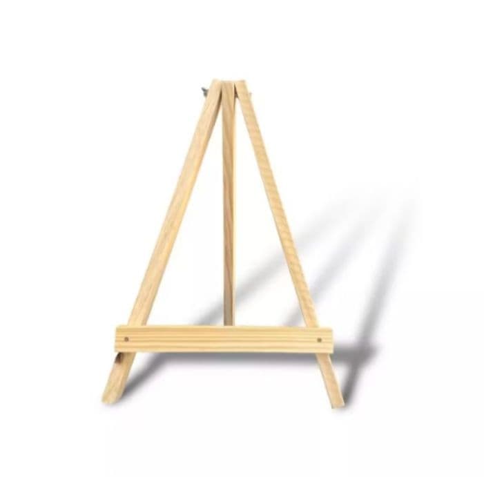 Cavalete de mesa para festas casamentos aniversários recepção formatura eventos em geral míni cavalete de madeira pinus