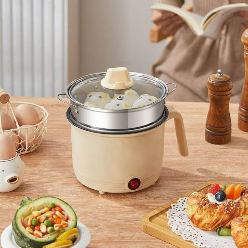 Mini Panela Elétrica Antiaderente Multifuncional Para Doméstico 110V/220V