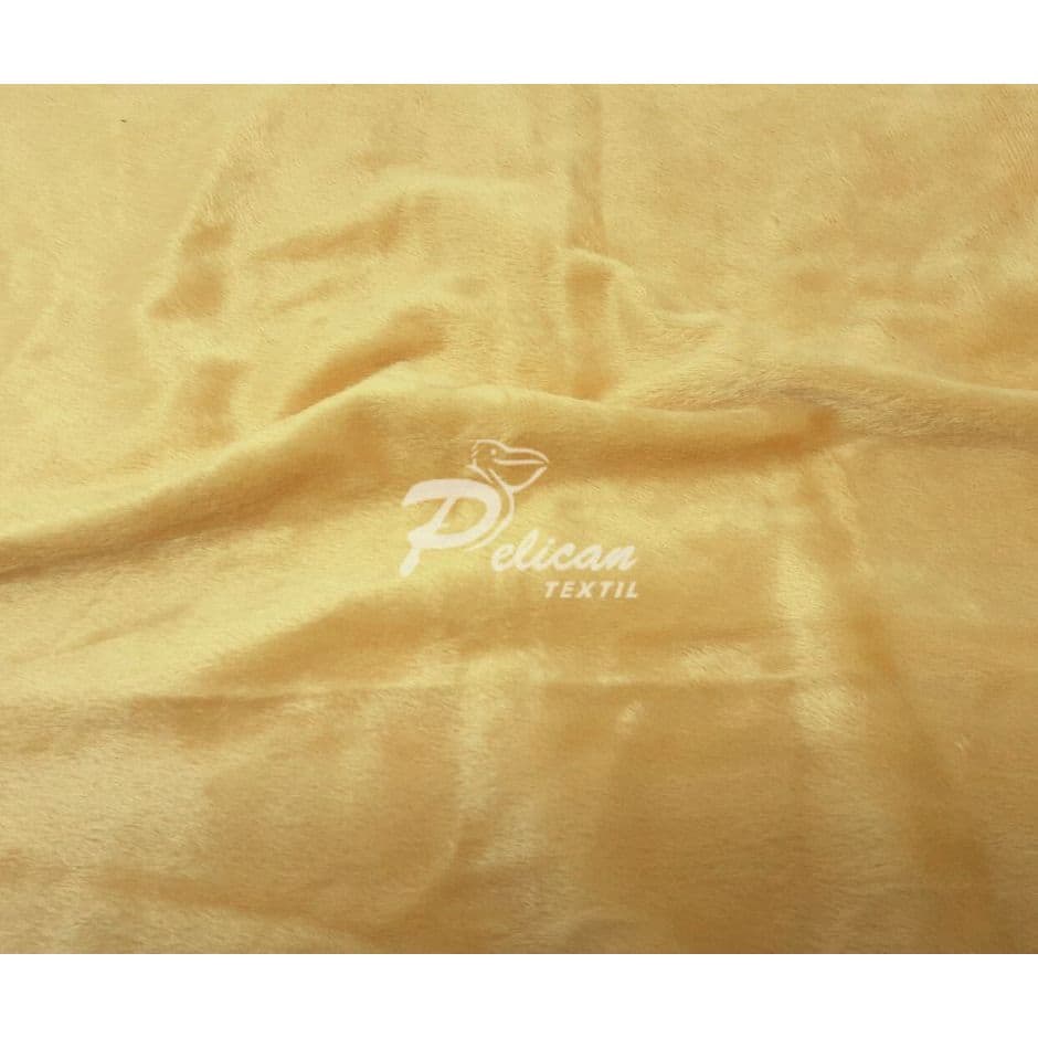 Tecido Velboa Liso Largura 1.00m por 1.50m Cor Camurça Baby Pelúcia Baixa