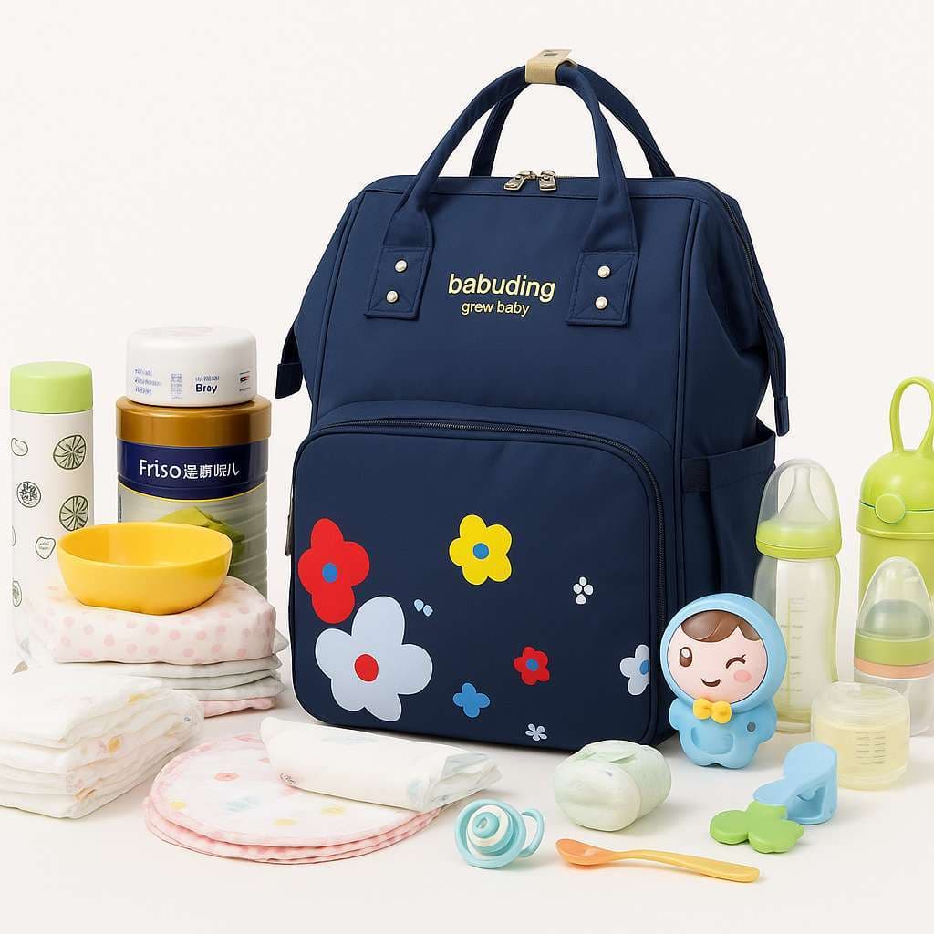 Mochila Maternidade Bolsa Mamãe Bebê Multifunção Impermeável Moderna Reforçada