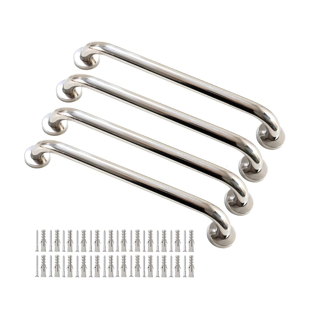 Kit Barras de Apoio Alça 40cm Idoso e Deficiente