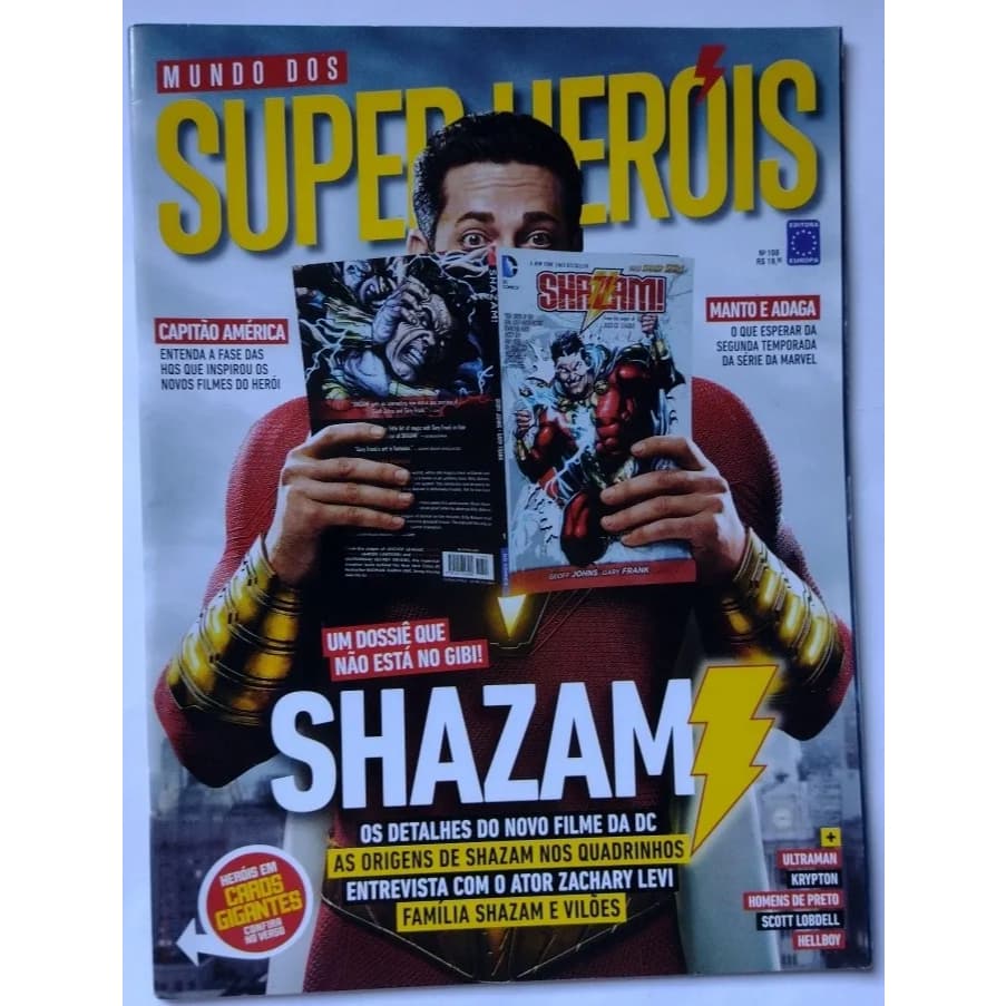 Revista Mundo dos Super-heróis 108 - Shazam