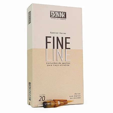 Cartucho Skin Ink Fine Line- RLF - Caixa Com 20 Unidades