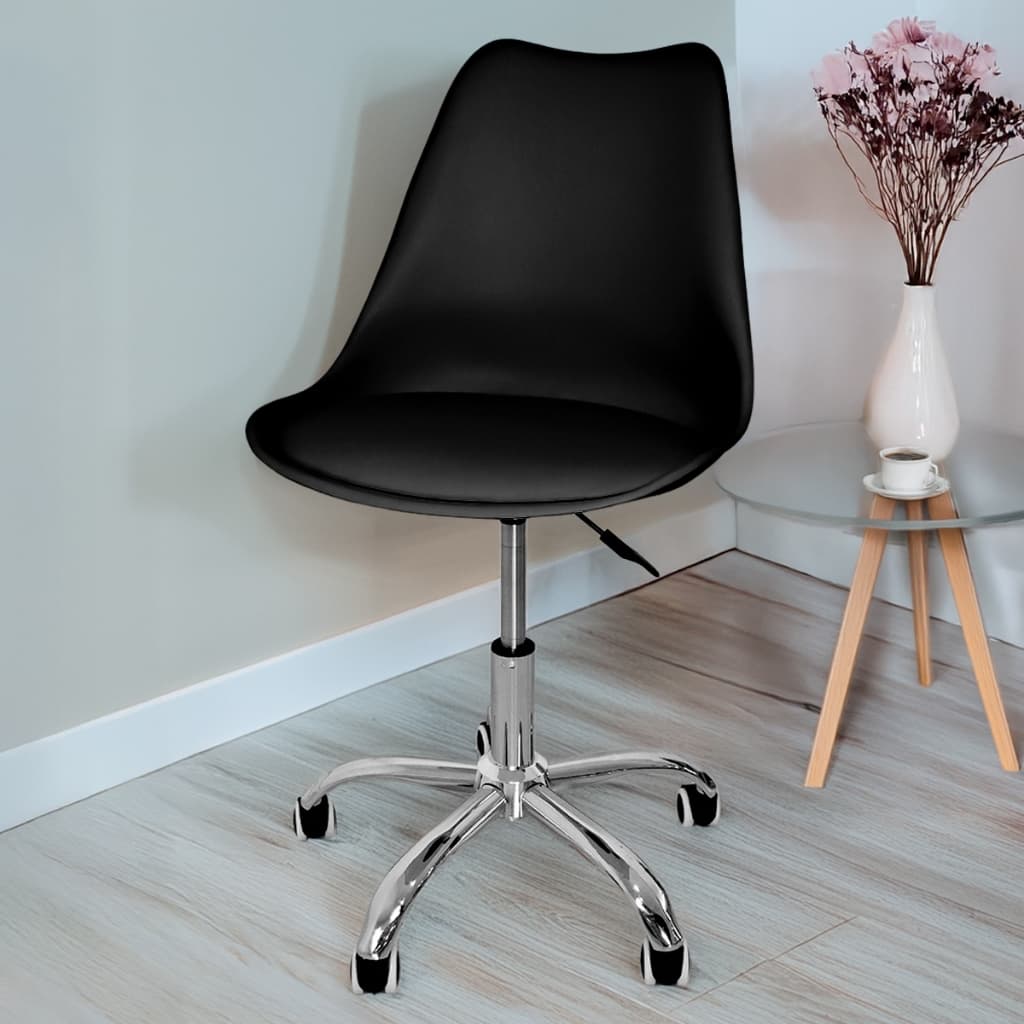 Cadeira Para Escritório Secretária Com Base Giratória Estofada Ícaro Home Office