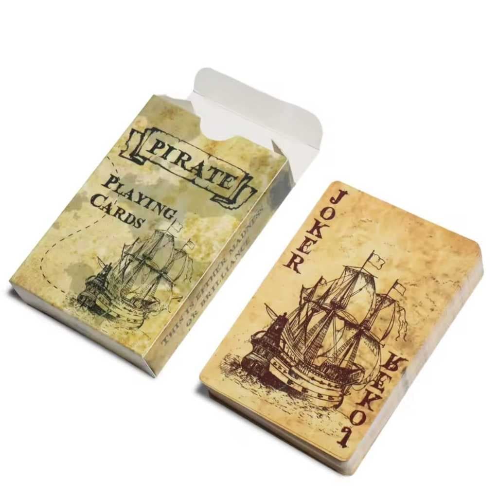 BARALHO REI PIRATA, JOGO DE POKER, DECK DE BARALHO PARA CARTEADOS, DIVERSÃO PARA A GALERA.