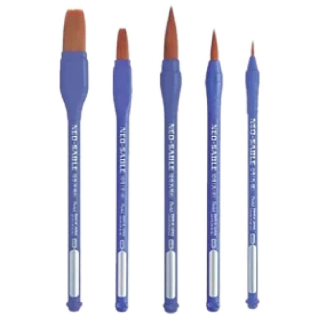 Pincel Artistico Pentel Neo-Sable Achatado