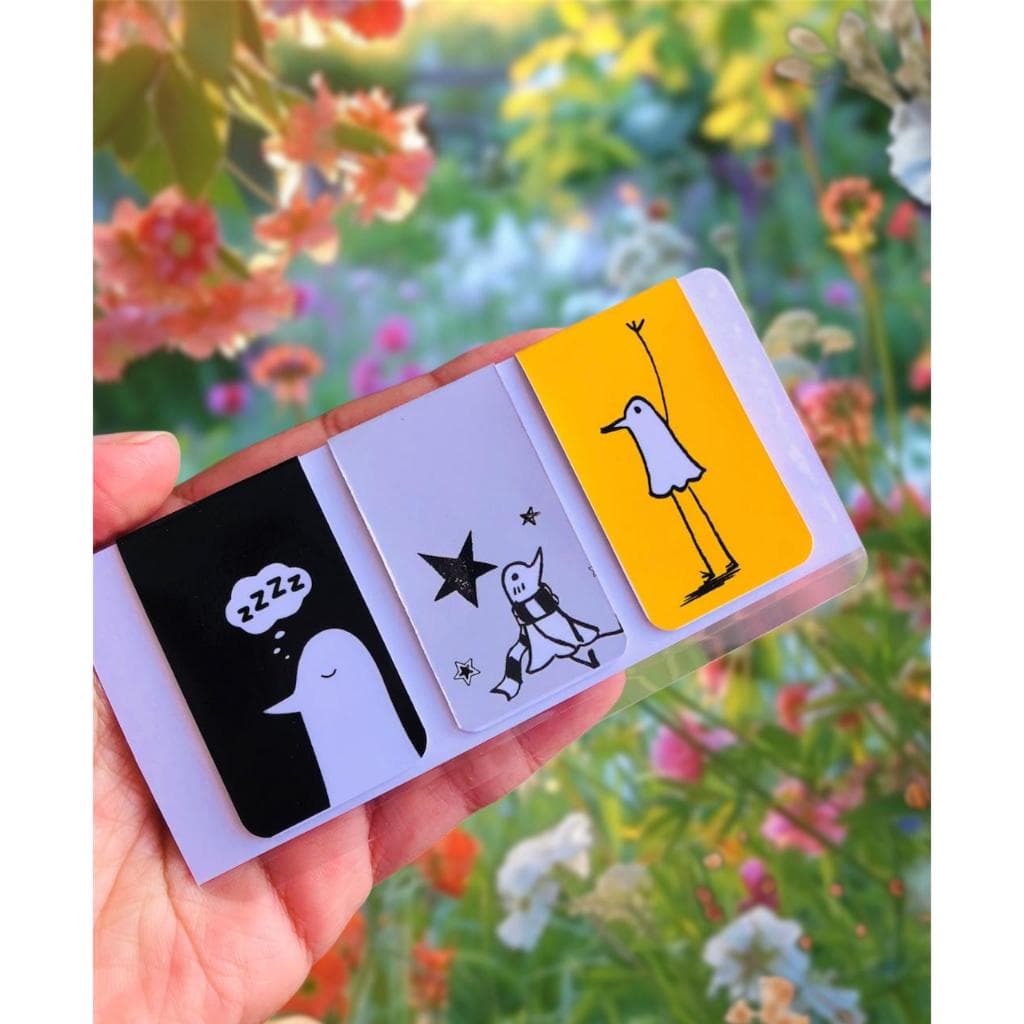 KIT 3 Marcador de Páginas magnético BOA NOITE PUNPUN