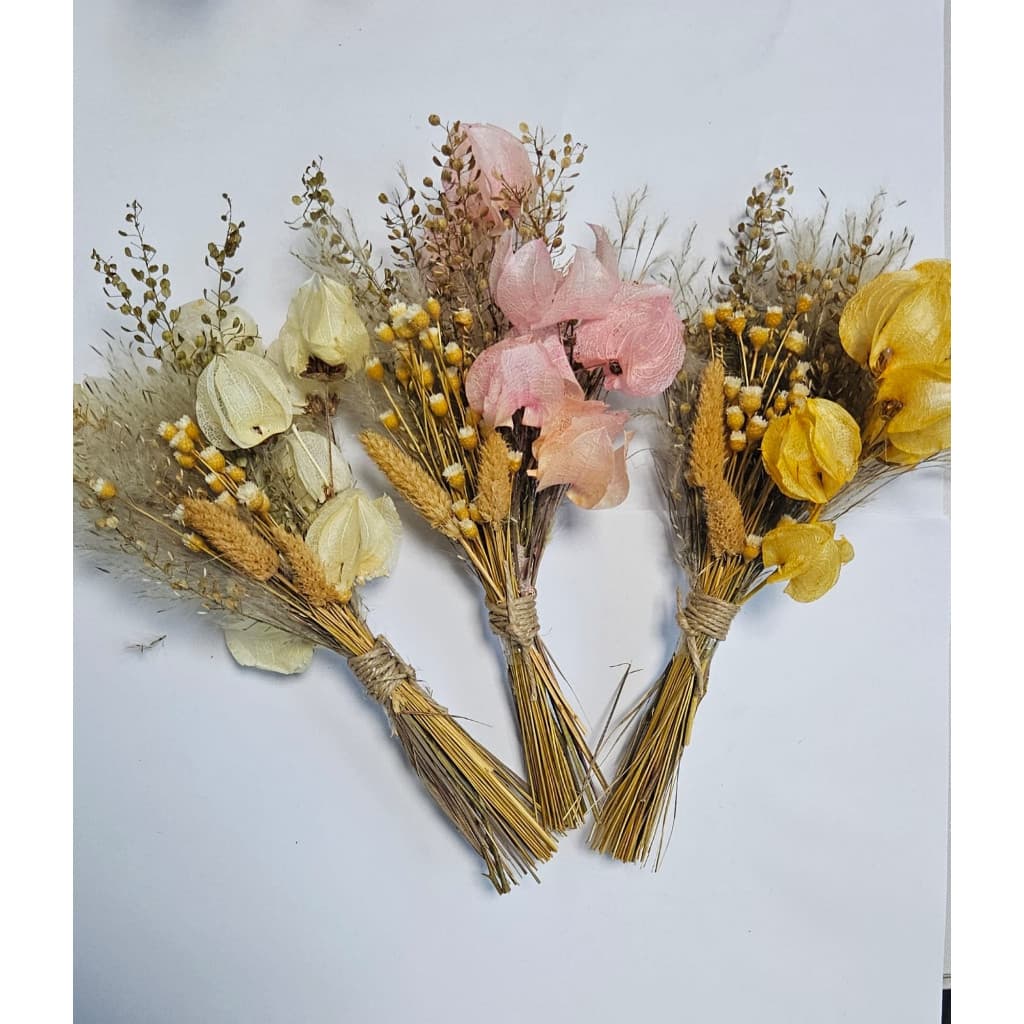 Mini Buquê bouganville flores secas desidratada 1un. arranjo decoração bolo ambientes presente