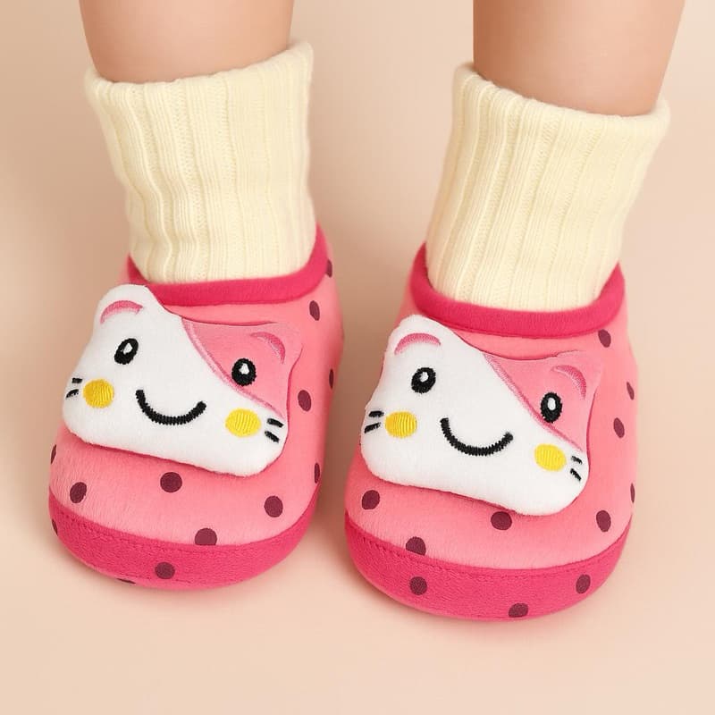 Pantufa Infantil Macia e Quentinha para Bebês meia