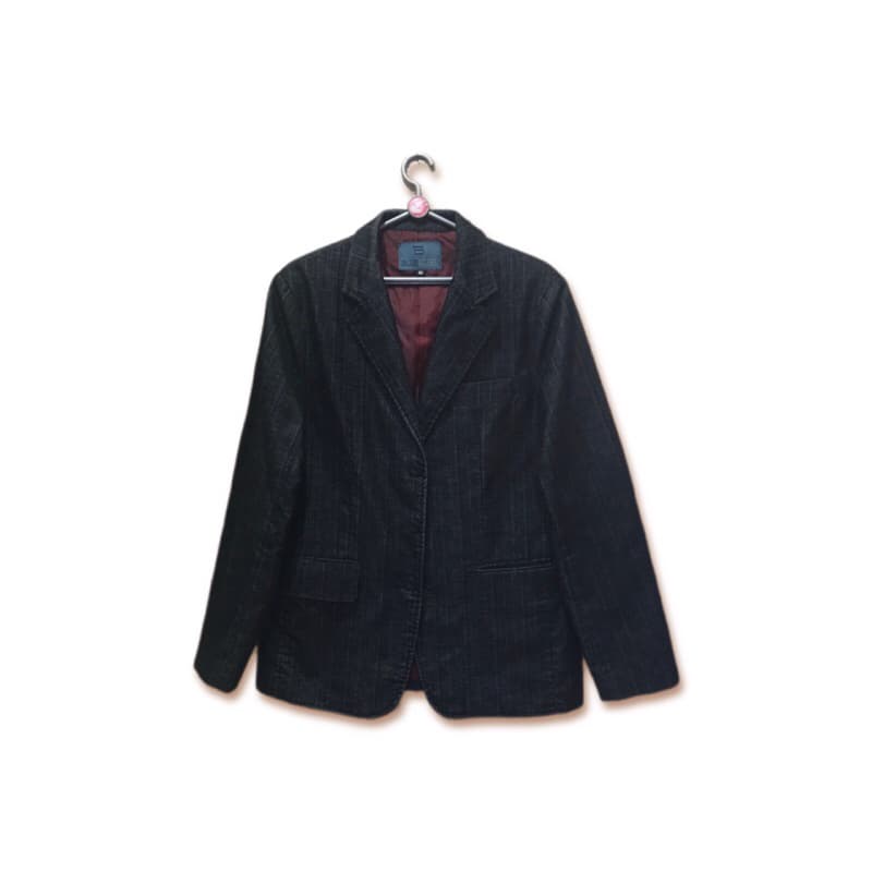 Blazer Masculino em Veludo Blue Steel