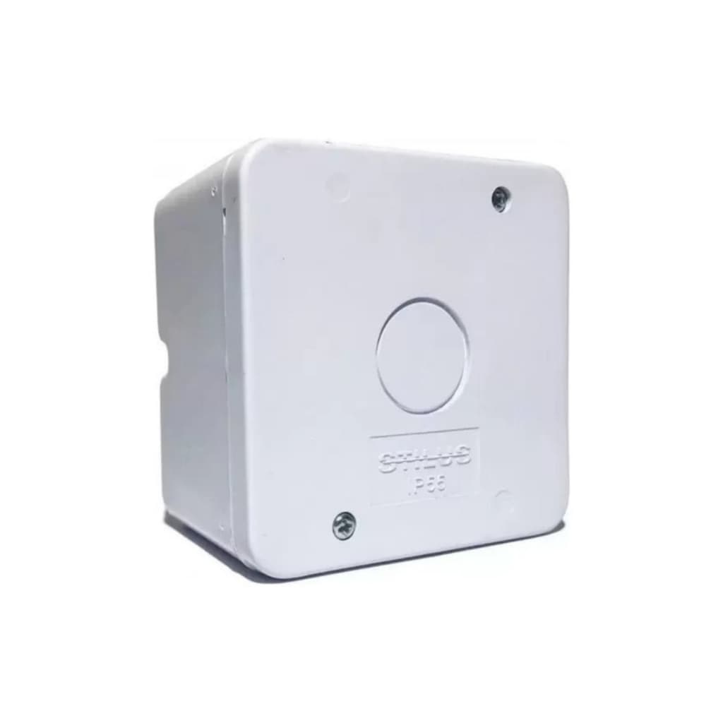 Kit 30x Caixa de Proteção Organizadora de Sobrepor para Câmera de Segurança Cftv Stilus - 2505