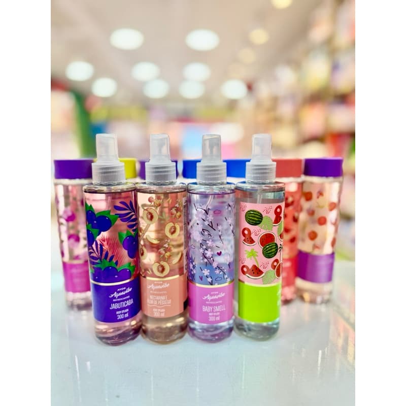 Body Splash Avon AquaVibe 300 ml | Fragrância Leve e Refrescante Acompanha a Válvula Splay