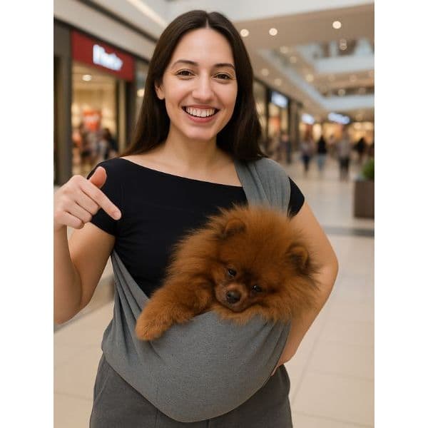 Carregador Pet Simples para cães, gatos, coelhos e outros animais de pequeno porte | Sling Pet