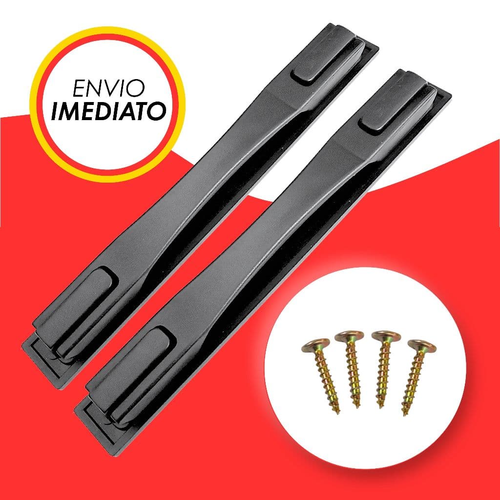 Alça de Mala REFORÇADA Articulada Retrátil 25 cm x 3 cm
