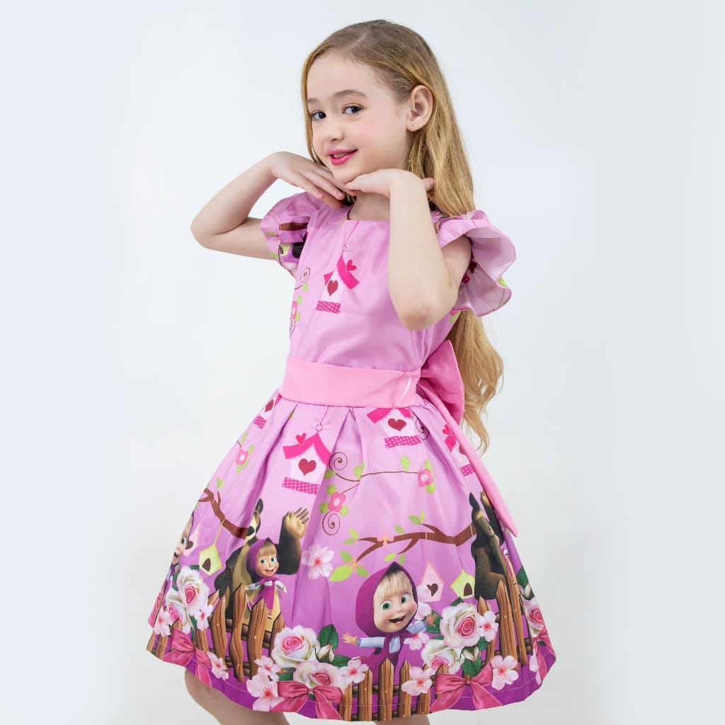 Vestido Tematico Marcha Urso Aniversário