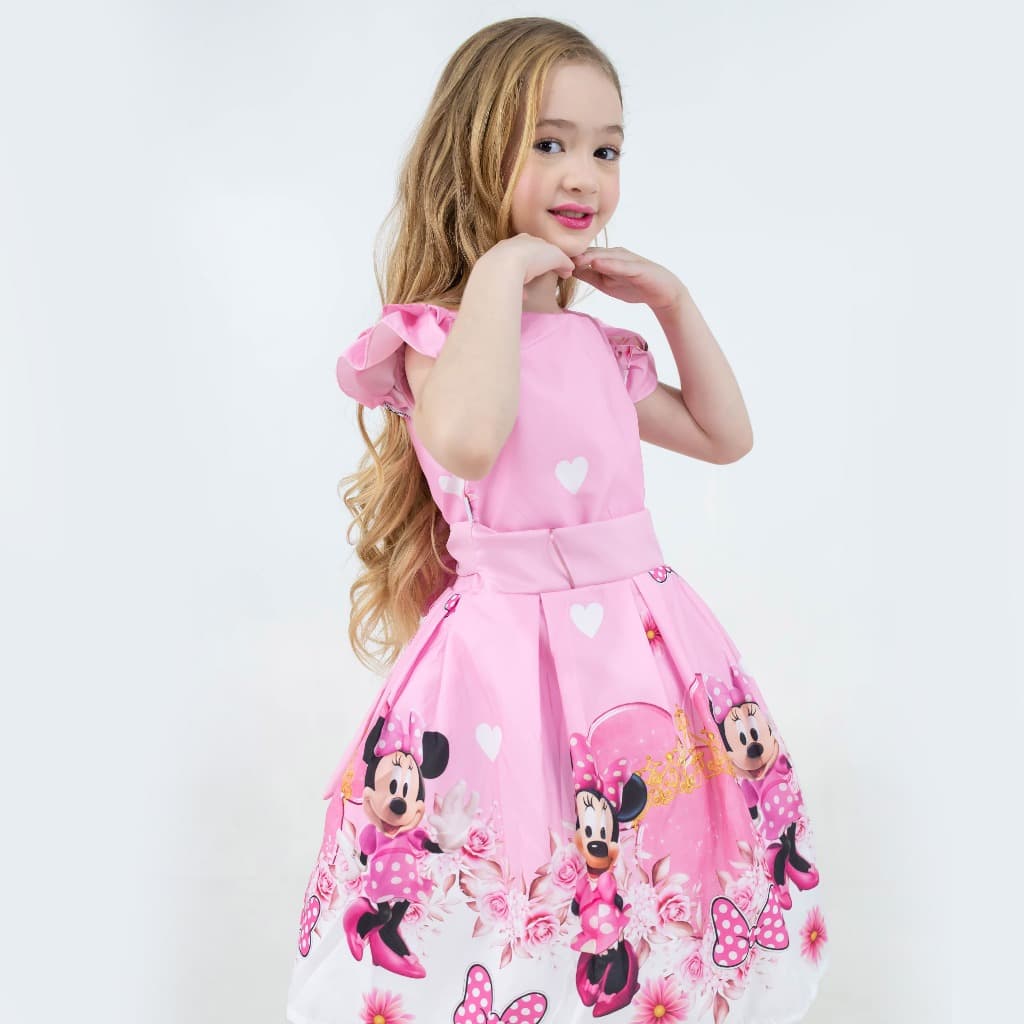 Vestido Tematico Minie R. Aniversário