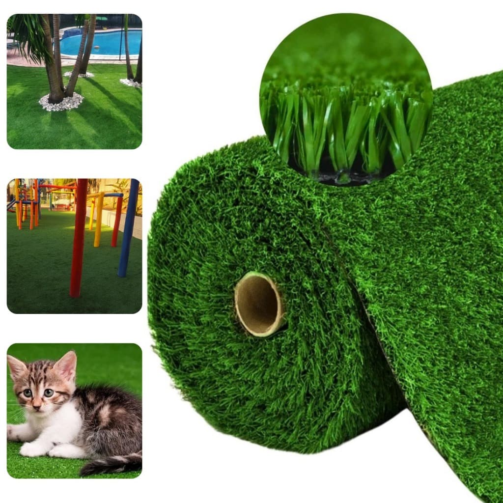 Grama Sintética Jardim Soft Grass 2x0,50m (1m²) Decorativa