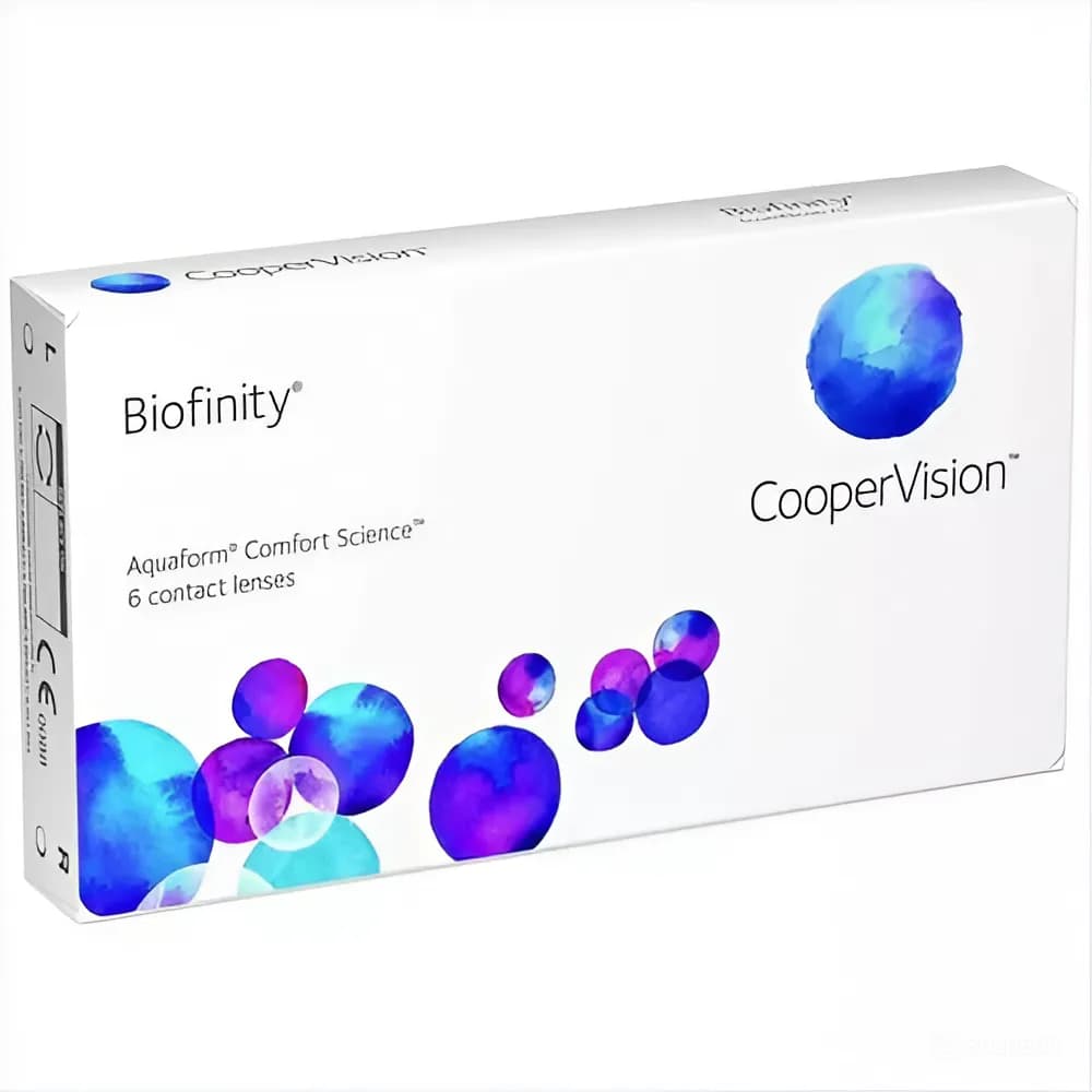 Lentes De Contato Coopervision Biofinity | Miopia e Hipermetropia