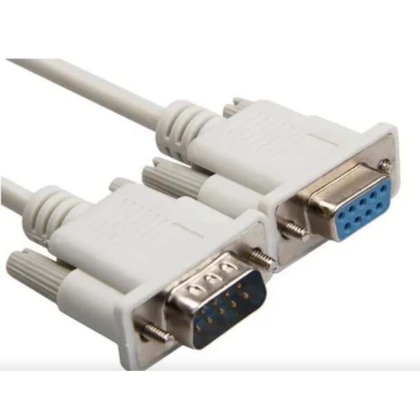 Cabo Extensor Serial Rs232 Db9 Macho X Fêmea  1,5 Metros