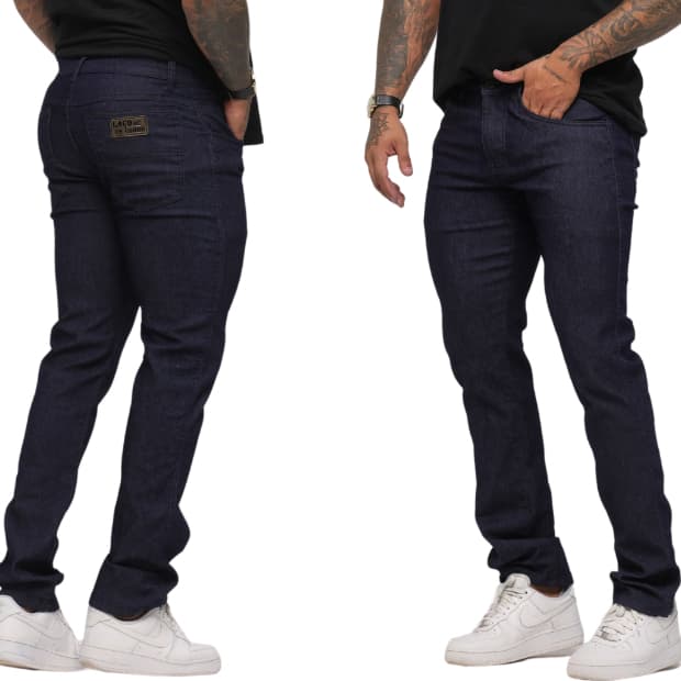 Calça Jeans Masculina com Elastano