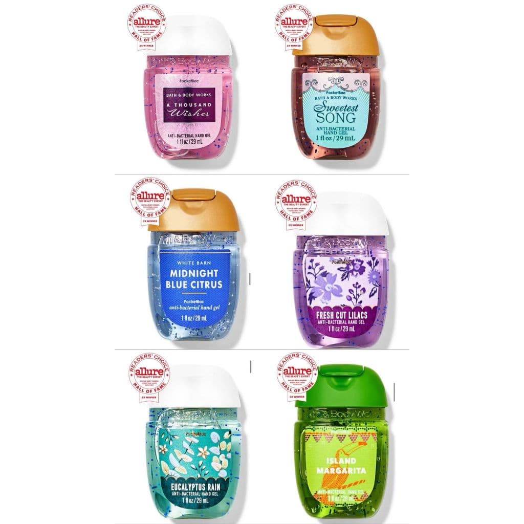 Álcool gel para as mãos importado Bath & Body Works