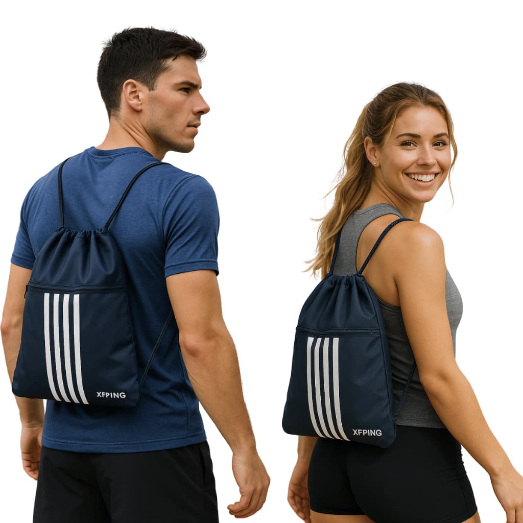 Mochila Saco De Academia Corrida Esporte Praia Unissex Nylon