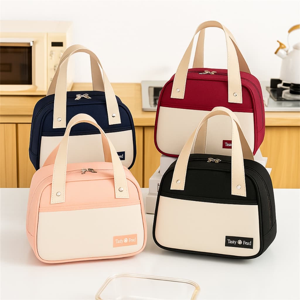 Bolsa Térmica Lancheira Portátil Para Marmita Com Isolamento Térmico ATP039