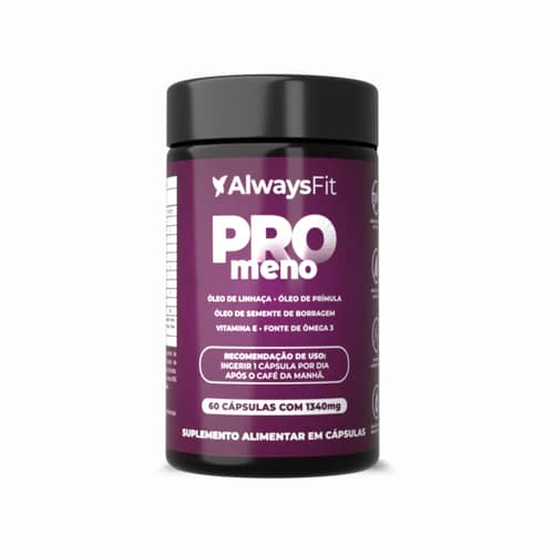 ProMeno – Óleo de Borragem, Prímula, Linhaça e Vitamina E 60 Cápsulas - 1 Unidade