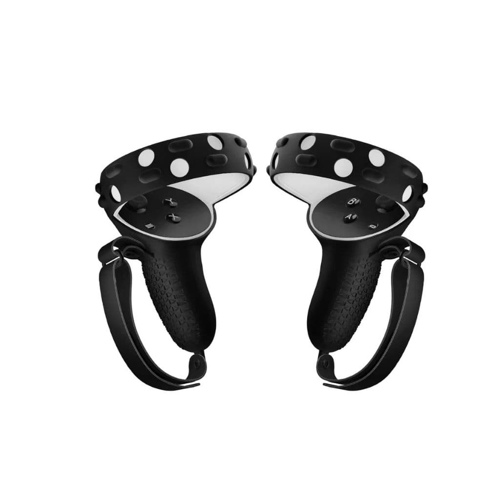 Capas de Silicone com Alças para Controles Meta Quest 2 (Par)