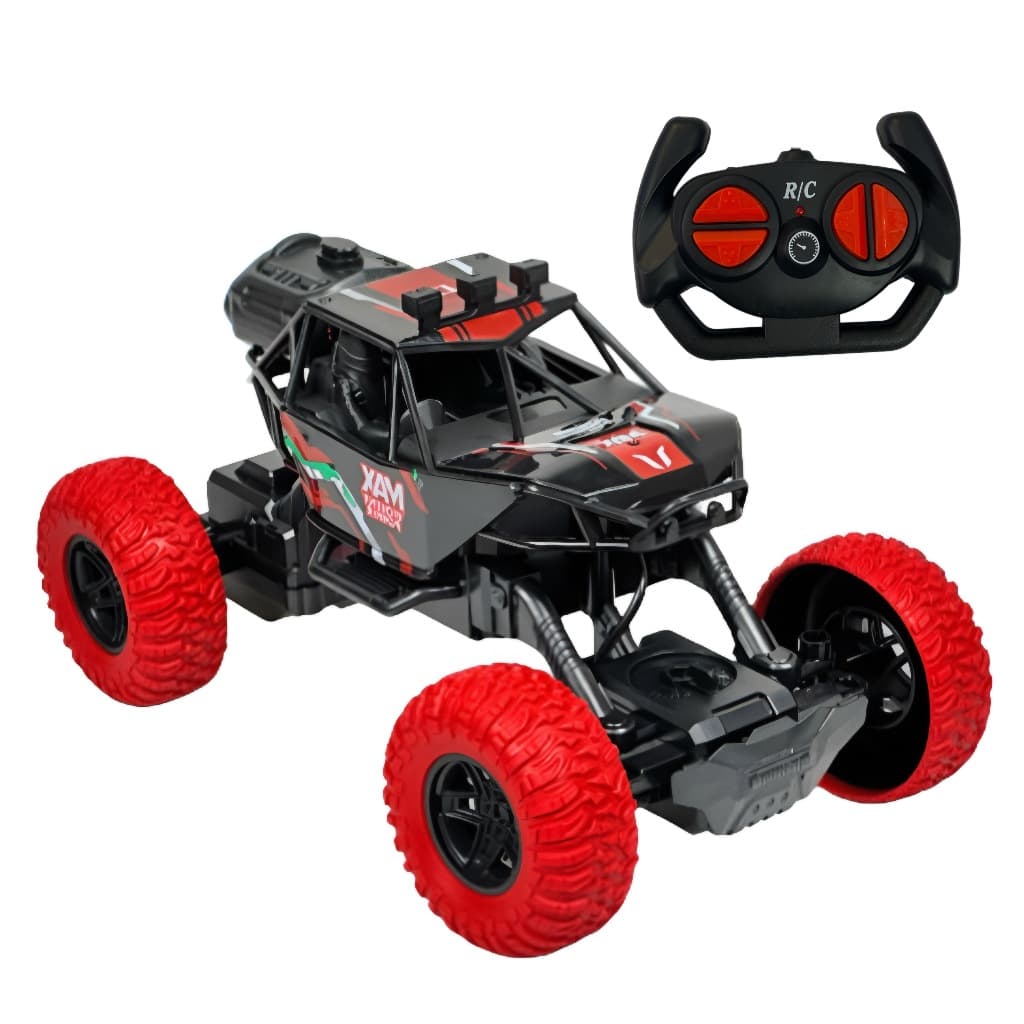 Carrinho Controle Remoto 4x4 Off-Road 🚙  Gira 360º, Sobe Escadas, Rodas Emborrachadas