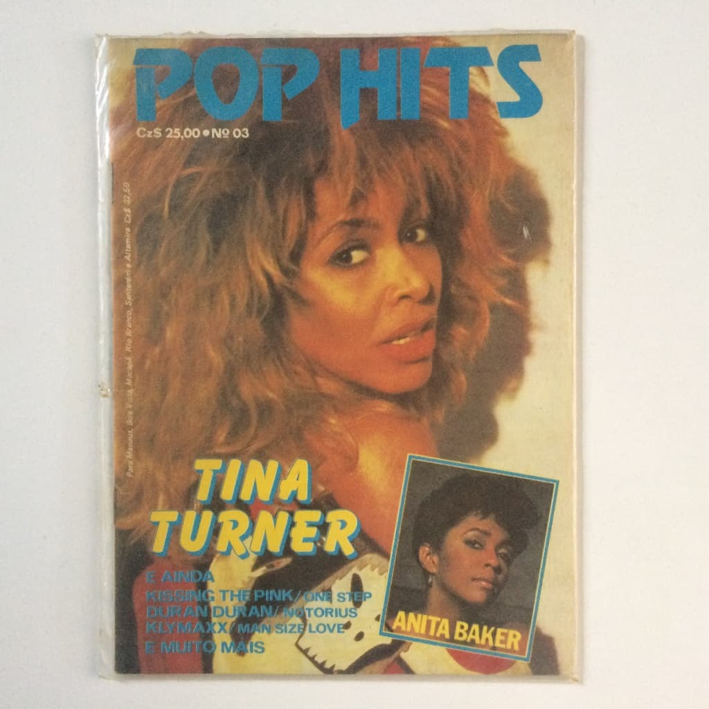 TINA TURNER REVISTA POP HITS RARIDADE