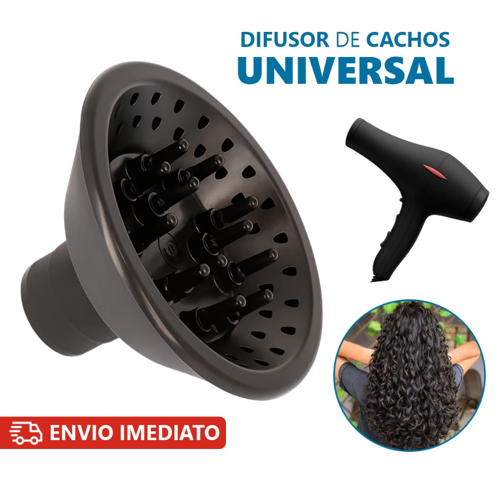 Difusor Cachos Universal Para Secador Taiff Vários Modelos