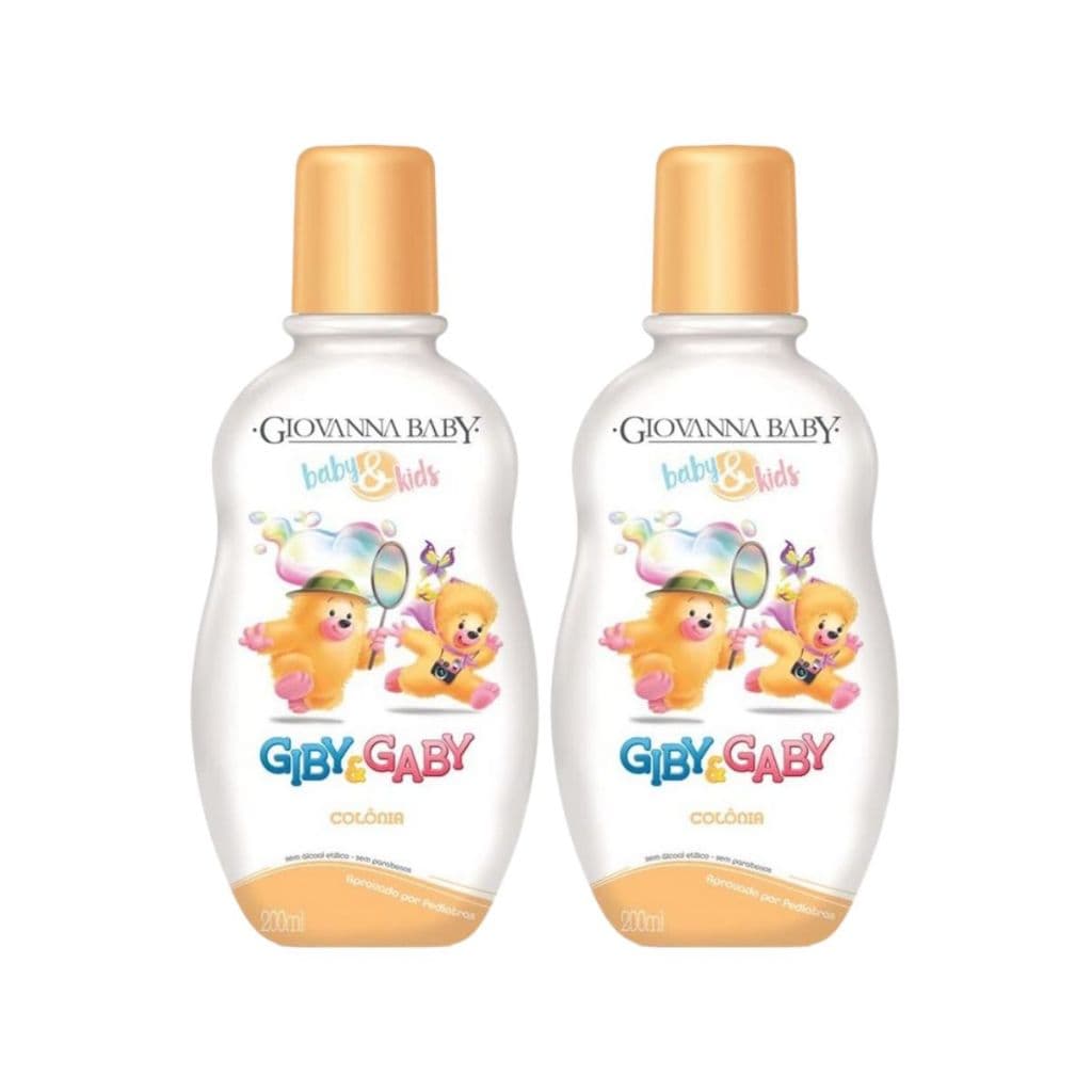 Colônia Giovanna Baby Giby 200ml - 2 Unidades