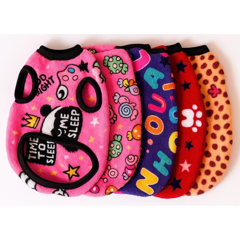 Kit com 2 Roupa Roupinha ultraSoft premium cachorro Gato inverno