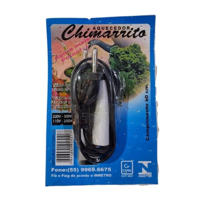 aquecedor ebulidor de água rabo quente não queima fora da água