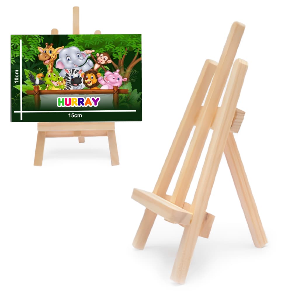 10 Mini Cavaletes de Madeira 24 cm - Festas Brindes e Lembrancinhas