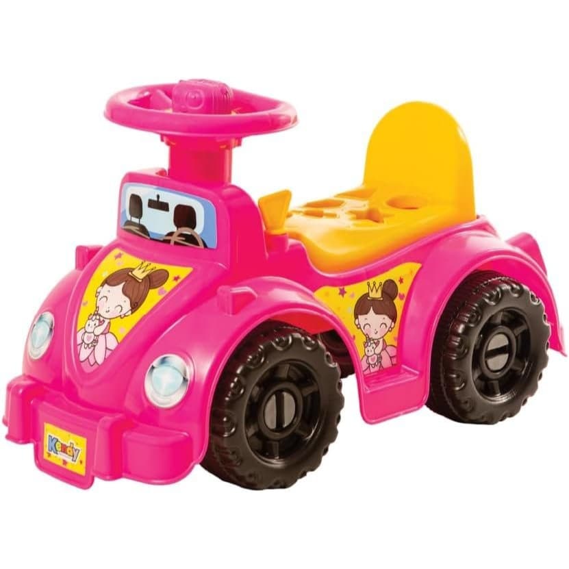 Carrinho Andador Ketokinha Princesa Rosa C/ Formas